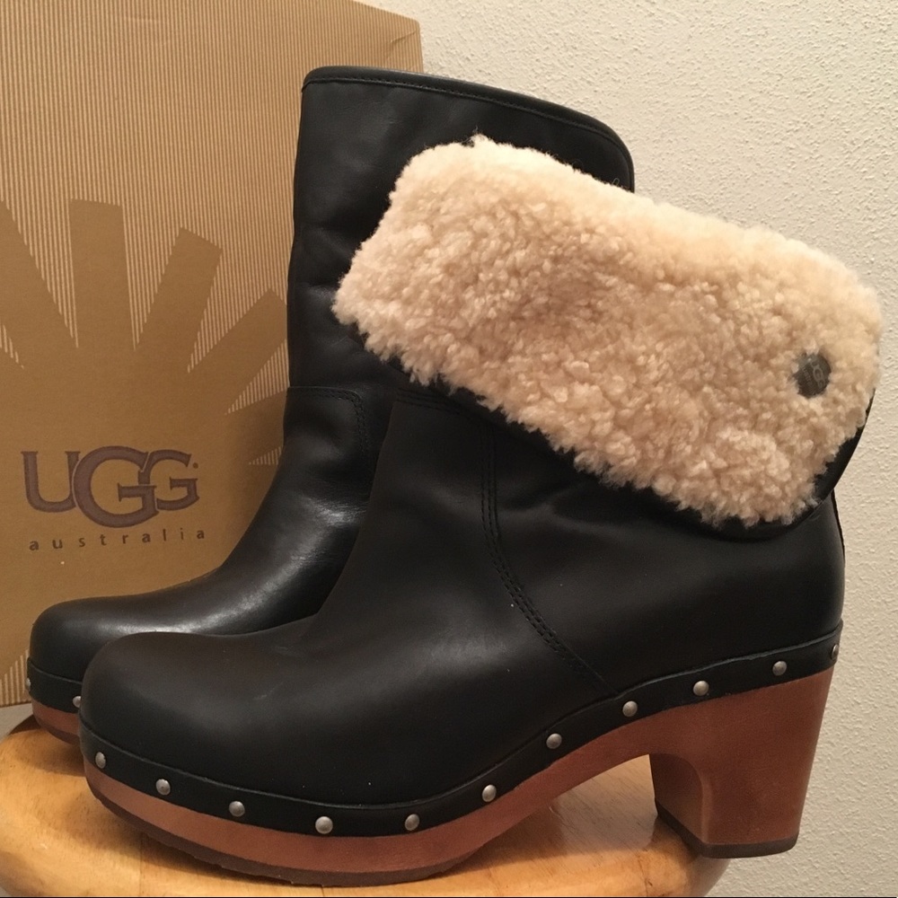 Black UGG Fashion Boots